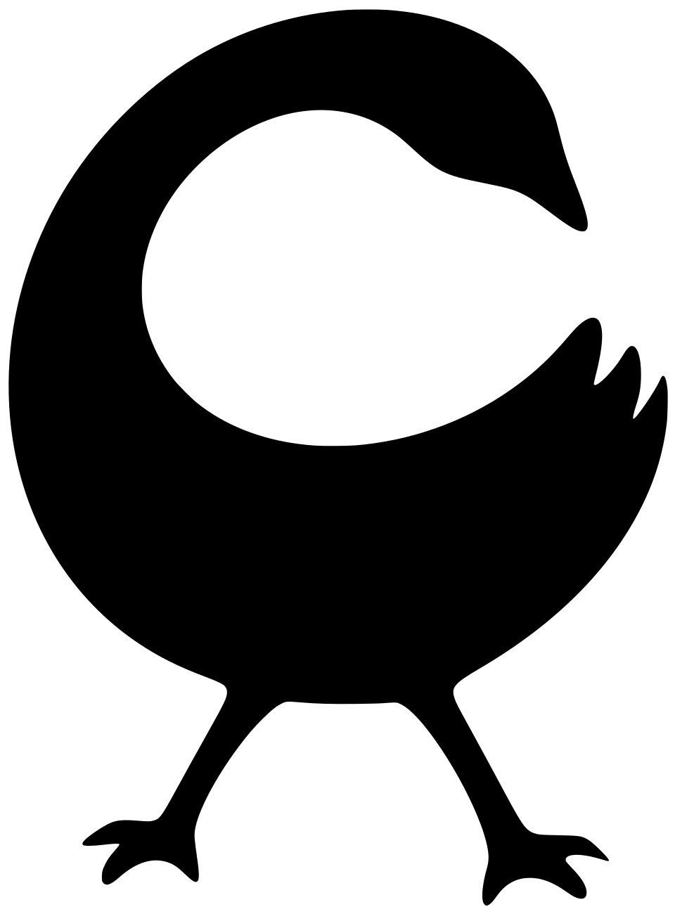 Sankofa bird symbol representing Ancestral Reverence